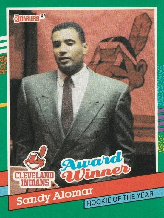 Sandy Alomar Baseball Card Collection - Picture 3 of 6